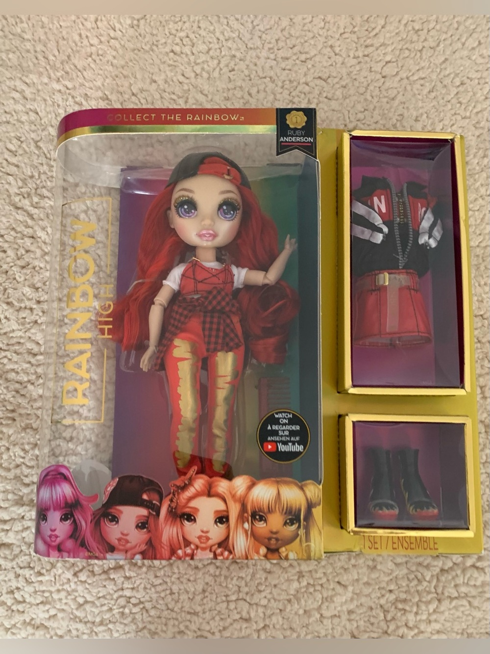 NIB Ruby Anderson Series 1 Rainbow High